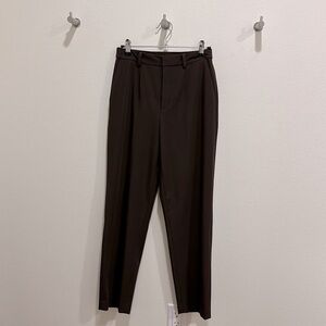 Uniqlo Smart Ankle Pants Dark Brown
